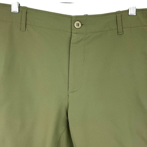 Outlier 4Season Schoeller Doubleweave Twill Nanosphere Shorts Green Size 33 - Picture 2 of 7